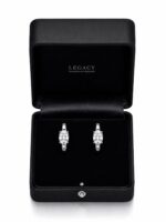 Earrings 14KW OV F VS+ 2ctw 2.3gms LGD - Image 3